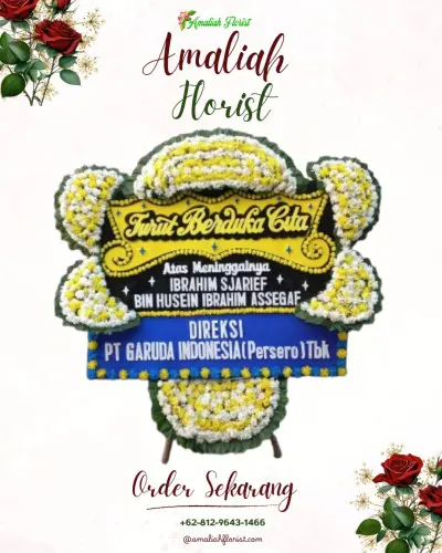 Papan Bunga Duka di Pengilon
